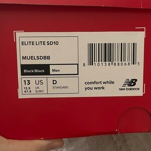 New Balance Elite Lite SD10 Black Shoes